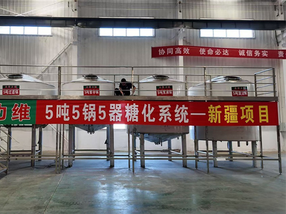 大渡口精酿啤酒设备厂—5吨精酿啤酒设备—新疆项目